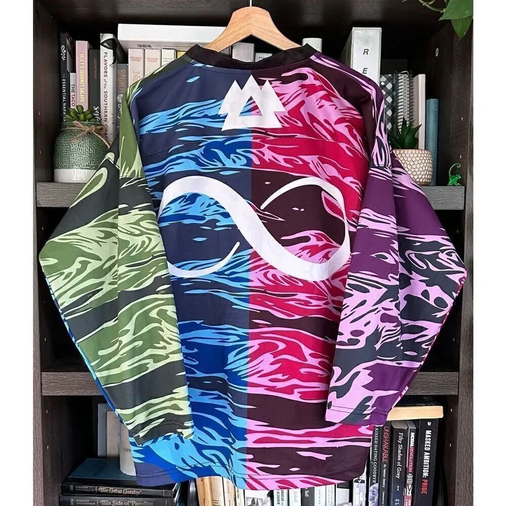 Liquid Stranger Wakaan Festival '19 Above The Sky Productions Hockey Jersey SM - Picture 2 of 8